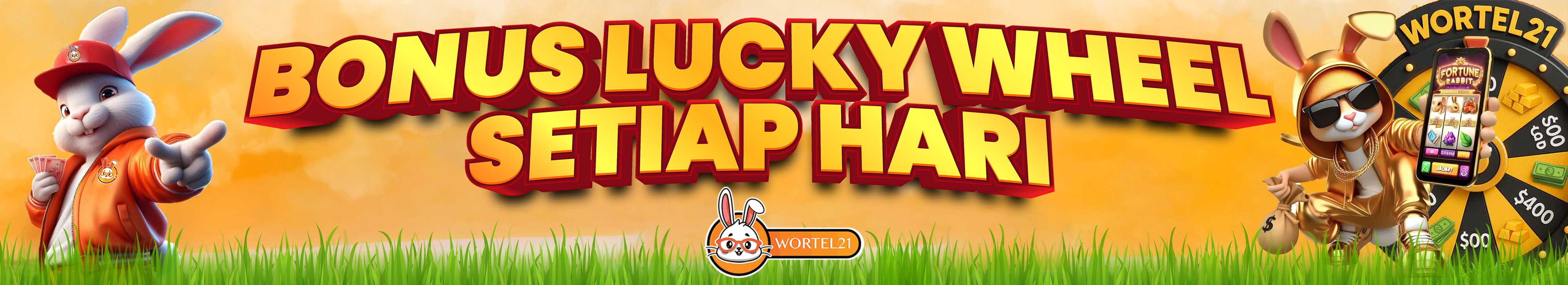 BONUS LUCKYWHEEL SETIAP HARI